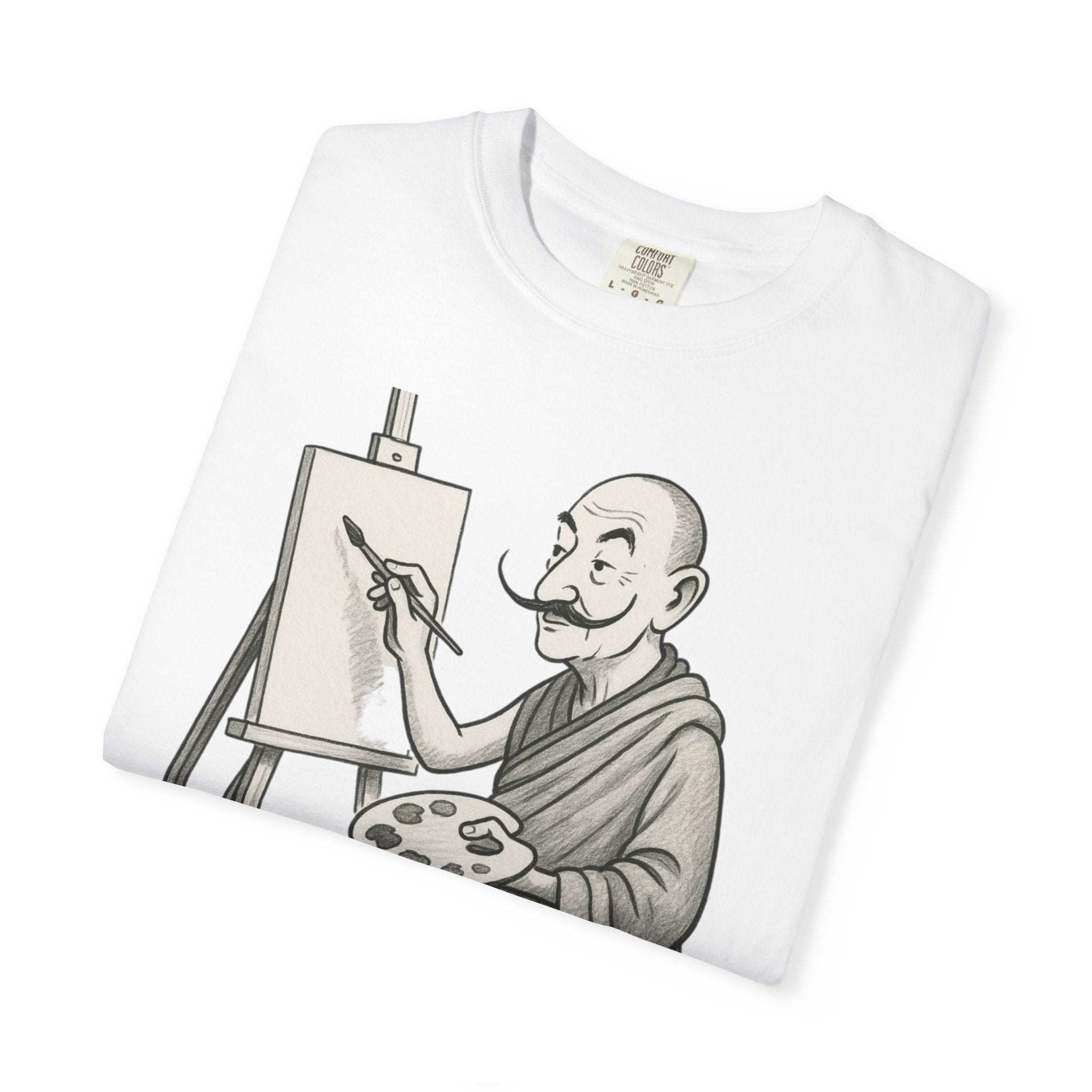 Salvador Dali Llama T-Shirt – Funny Art Pun Tee, Surreal Artist Humor Graphic Shirt