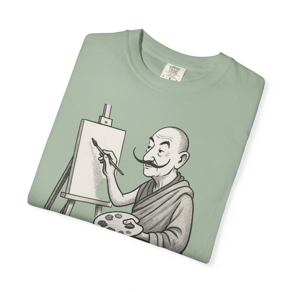 Salvador Dali Llama T-Shirt – Funny Art Pun Tee, Surreal Artist Humor Graphic Shirt