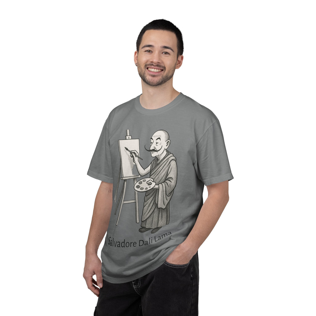 Salvador Dali Llama T-Shirt – Funny Art Pun Tee, Surreal Artist Humor Graphic Shirt
