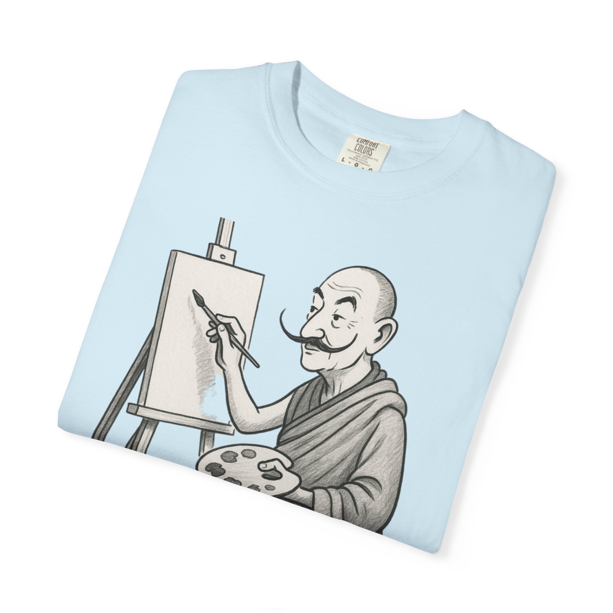 Salvador Dali Llama T-Shirt – Funny Art Pun Tee, Surreal Artist Humor Graphic Shirt
