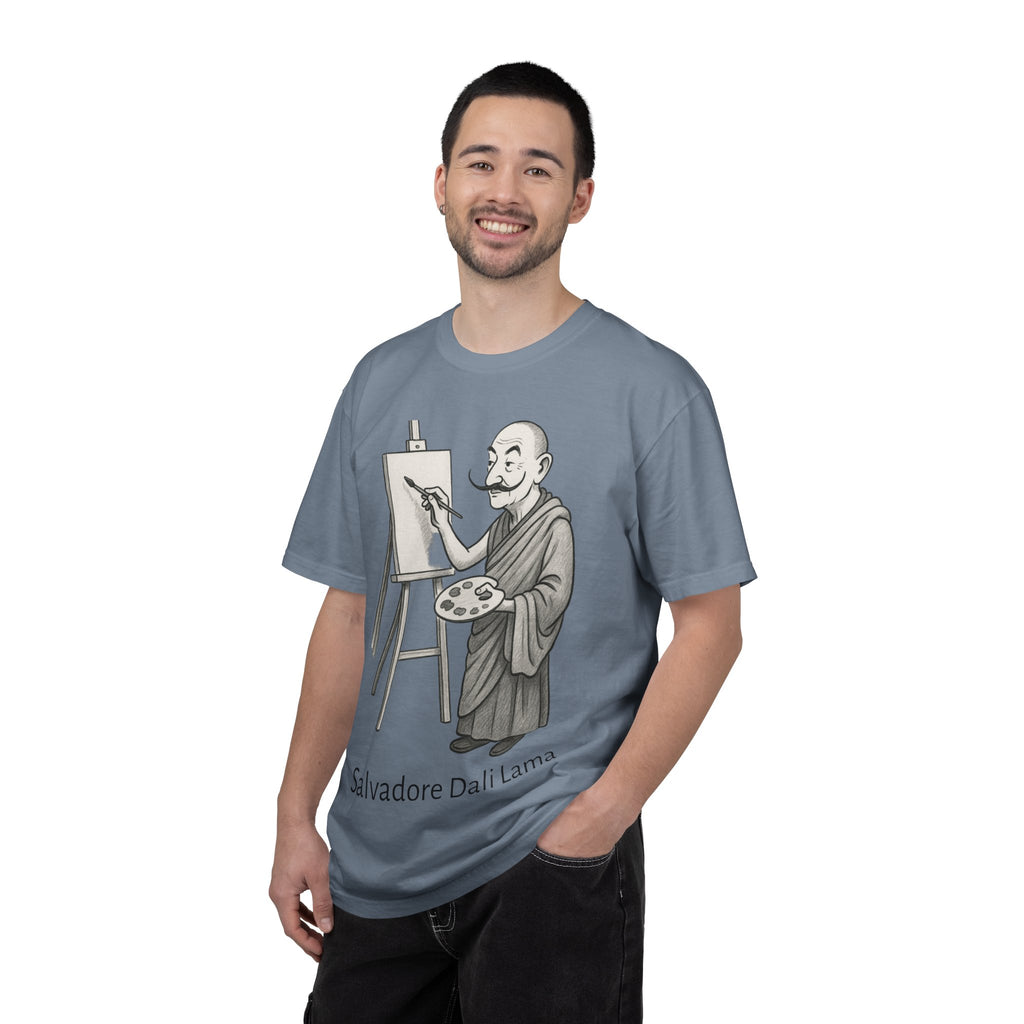 Salvador Dali Llama T-Shirt – Funny Art Pun Tee, Surreal Artist Humor Graphic Shirt